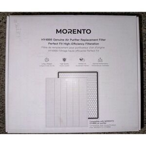 HY4866‎ Air Purifier Replacement Filter 4-Set: Compatible with MORENTO HY4866